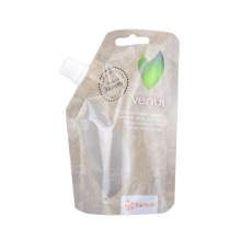 Powder Spices Health Food Pouch Stand up Zip Lock Kraft Paper Bags Coffee Tea Spout Aluminum Foil Plastic Packaging